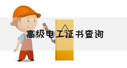 高级电工证书查询