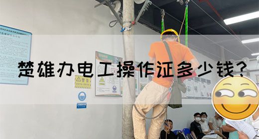 楚雄办电工操作证多少钱？
