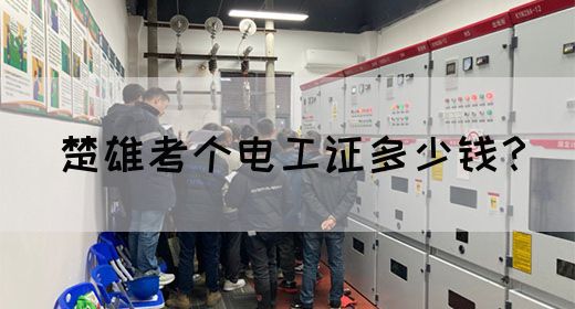 楚雄考个电工证多少钱？
