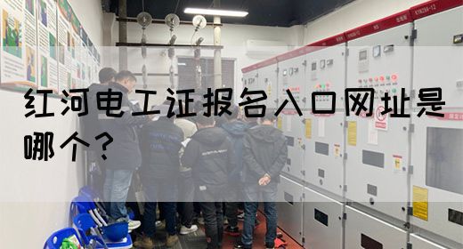 红河电工证报名入口网址是哪个？