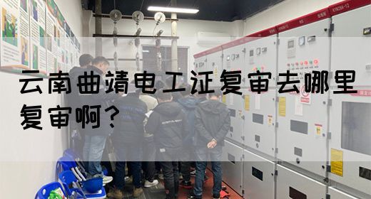 云南曲靖电工证复审去哪里复审啊？