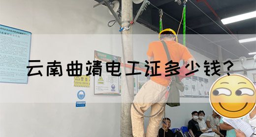 云南曲靖电工证多少钱？